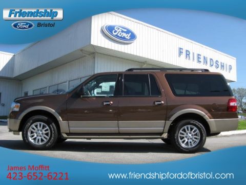 Golden Bronze Metallic Ford Expedition EL XLT 4x4.  Click to enlarge.