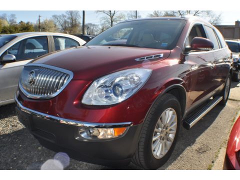 Red Jewel Tintcoat Buick Enclave CXL AWD.  Click to enlarge.