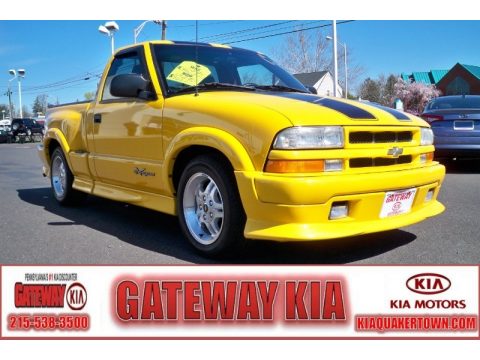 Yellow Chevrolet S10 Xtreme Regular Cab.  Click to enlarge.