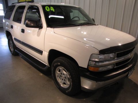 Summit White Chevrolet Tahoe LS 4x4.  Click to enlarge.
