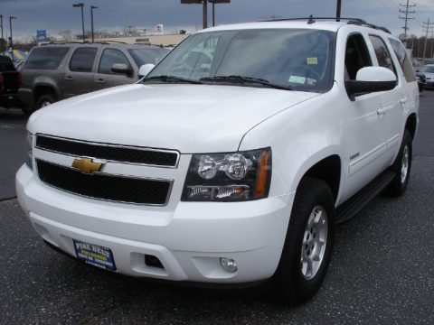 Summit White Chevrolet Tahoe LT 4x4. Click to enlarge. Summit White Chevrolet Tahoe LT 4x4. Click to enlarge.