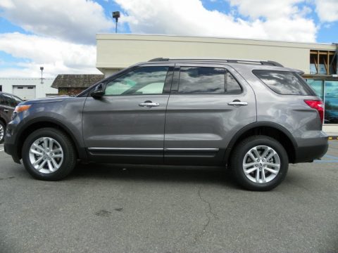 Sterling Gray Metallic Ford Explorer XLT 4WD.  Click to enlarge.