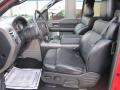  2006 Ford F150 Black Interior #8