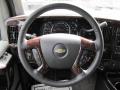  2012 Chevrolet Express 1500 AWD Passenger Conversion Van Steering Wheel #13