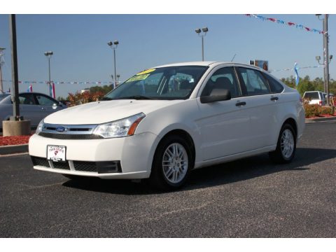 White Suede Ford Focus SE Sedan. Click to enlarge. White Suede Ford Focus SE Sedan. Click to enlarge.