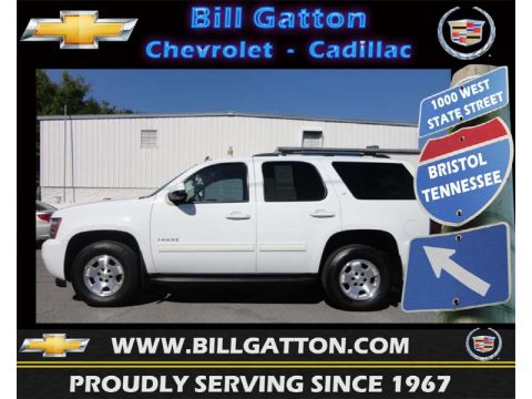 Summit White Chevrolet Tahoe LT 4x4.  Click to enlarge.