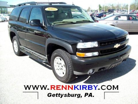 Black Chevrolet Tahoe Z71 4x4.  Click to enlarge.