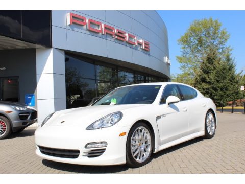 Carrara White Porsche Panamera S Hybrid Click to enlarge