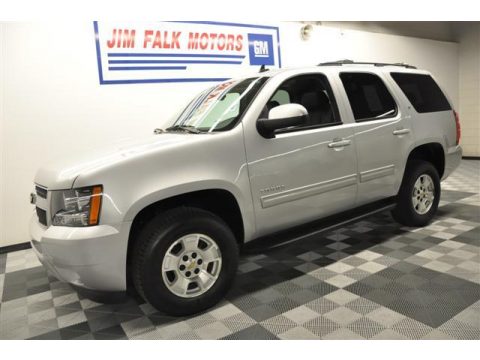 Silver Ice Metallic Chevrolet Tahoe LT 4x4.  Click to enlarge.