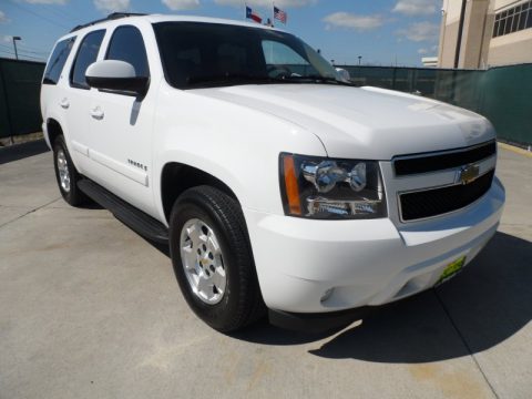Summit White Chevrolet Tahoe LT.  Click to enlarge.