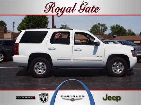 Summit White Chevrolet Tahoe LT 4x4. Click to enlarge. Summit White Chevrolet Tahoe LT 4x4. Click to enlarge.