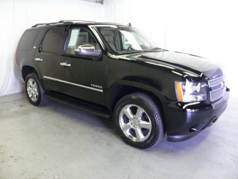 Black Chevrolet Tahoe LTZ 4x4.  Click to enlarge.