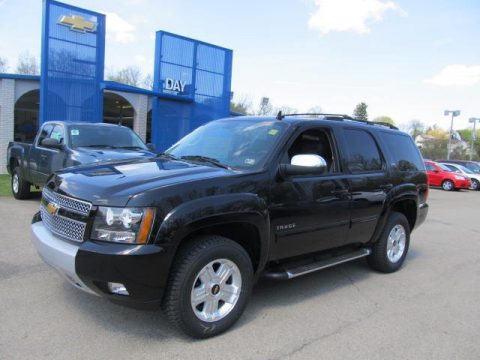 Black Granite Metallic Chevrolet Tahoe Z71 4x4.  Click to enlarge.