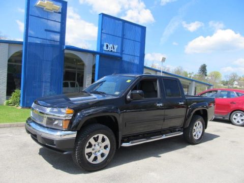 Black Chevrolet Colorado LT Crew Cab 4x4.  Click to enlarge.