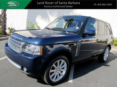 Baltic Blue Land Rover Range Rover Supercharged.  Click to enlarge.