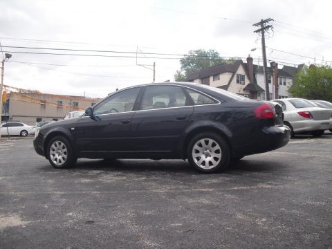 Santorin Blue Pearl Effect Audi A6 2.8 quattro Sedan.  Click to enlarge.