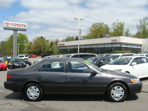 Graphite Gray Pearl Toyota Camry LE.  Click to enlarge.