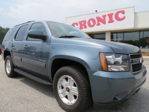 Blue Granite Metallic Chevrolet Tahoe LT.  Click to enlarge.