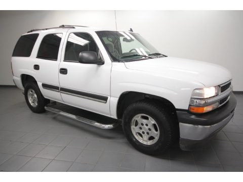 Summit White Chevrolet Tahoe LS.  Click to enlarge.