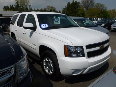 Summit White Chevrolet Tahoe LT 4x4. Click to enlarge. Summit White Chevrolet Tahoe LT 4x4. Click to enlarge.