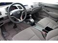  2010 Honda Civic Gray Interior #13