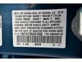 Honda Color Code B537M Atomic Blue Metallic #33