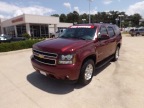 Deep Ruby Metallic Chevrolet Tahoe LT.  Click to enlarge.