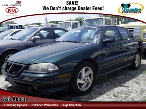 Dark Green Metallic Pontiac Grand Am GT.  Click to enlarge.