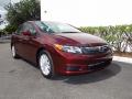 Front 3/4 View of 2012 Honda Civic EX-L Sedan #1 Front 3/4 View of 2012 Honda Civic EX-L Sedan #1