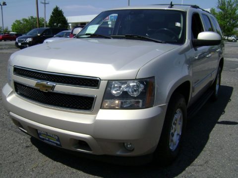 Gold Mist Metallic Chevrolet Tahoe LTZ 4x4.  Click to enlarge.