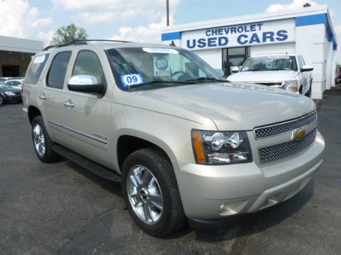 Gold Mist Metallic Chevrolet Tahoe LTZ 4x4.  Click to enlarge.