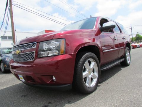 Red Jewel Tintcoat Chevrolet Tahoe LTZ 4x4.  Click to enlarge.