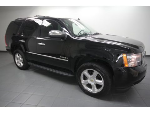 Black Chevrolet Tahoe LTZ.  Click to enlarge.