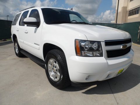 Summit White Chevrolet Tahoe LT.  Click to enlarge.