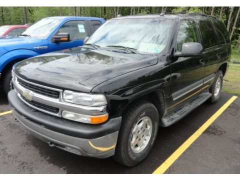 Black Chevrolet Tahoe LS 4x4.  Click to enlarge.