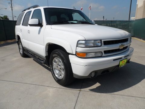 Summit White Chevrolet Tahoe Z71.  Click to enlarge.
