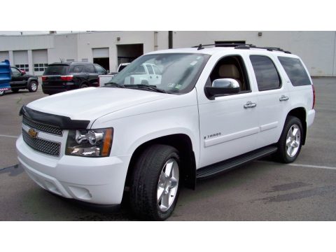 Summit White Chevrolet Tahoe LTZ 4x4.  Click to enlarge.