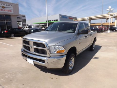 Bright Silver Metallic Dodge Ram 2500 HD ST Crew Cab 4x4.  Click to enlarge.