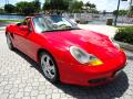 Front 3/4 View of 1998 Porsche Boxster  #25