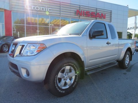 Brilliant Silver Metallic Nissan Frontier SV King Cab.  Click to enlarge.