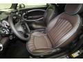  2012 Mini Cooper Dark Truffle Lounge Leather Interior #3