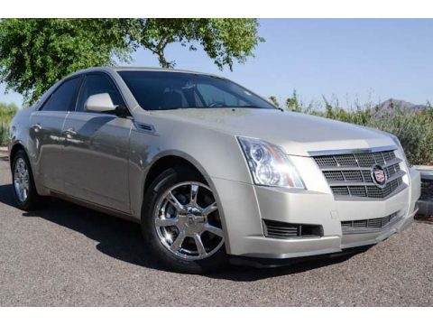 Gold Mist Cadillac CTS Sedan.  Click to enlarge.