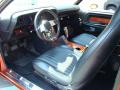  1970 Dodge Challenger Black Interior #11