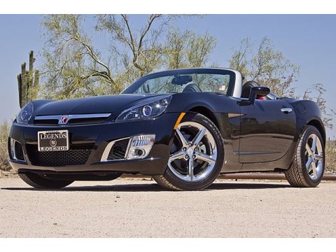 Black Onyx Saturn Sky Red Line Roadster.  Click to enlarge.