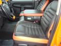  2004 Dodge Ram 1500 Dark Slate Gray/Orange Interior #9