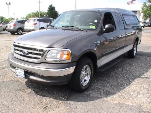 Dark Shadow Grey Metallic Ford F150 XLT SuperCab.  Click to enlarge.