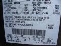 Ford Color Code CX Dark Shadow Grey Metallic #15