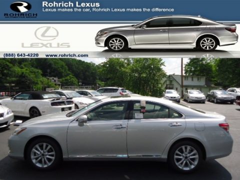 Tungsten Pearl Lexus ES 350.  Click to enlarge.