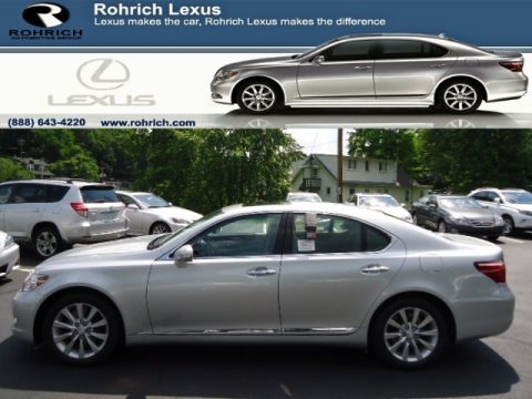 Mercury Silver Metallic Lexus LS 460 AWD.  Click to enlarge.