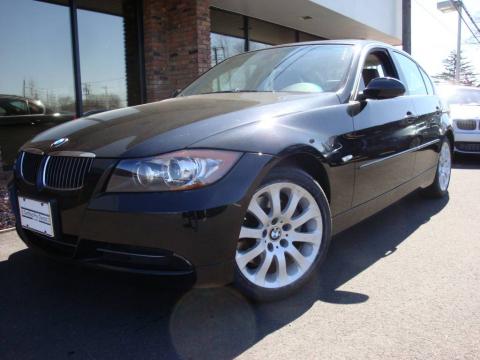 Black Sapphire Metallic BMW 3 Series 330i Sedan.  Click to enlarge.